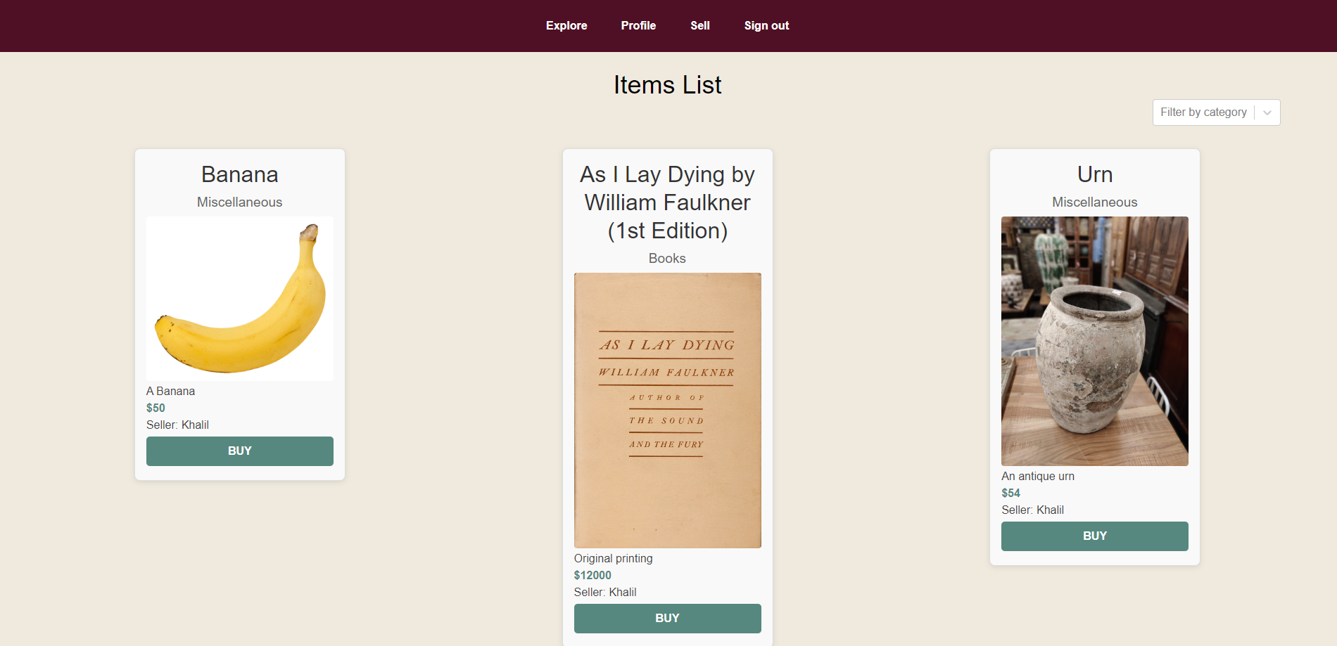 Antique Market screenshot